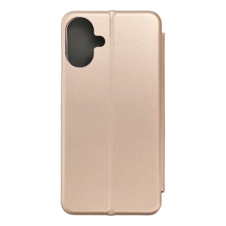 Flip case for iPhone 16 PLUS Elegance Book gold