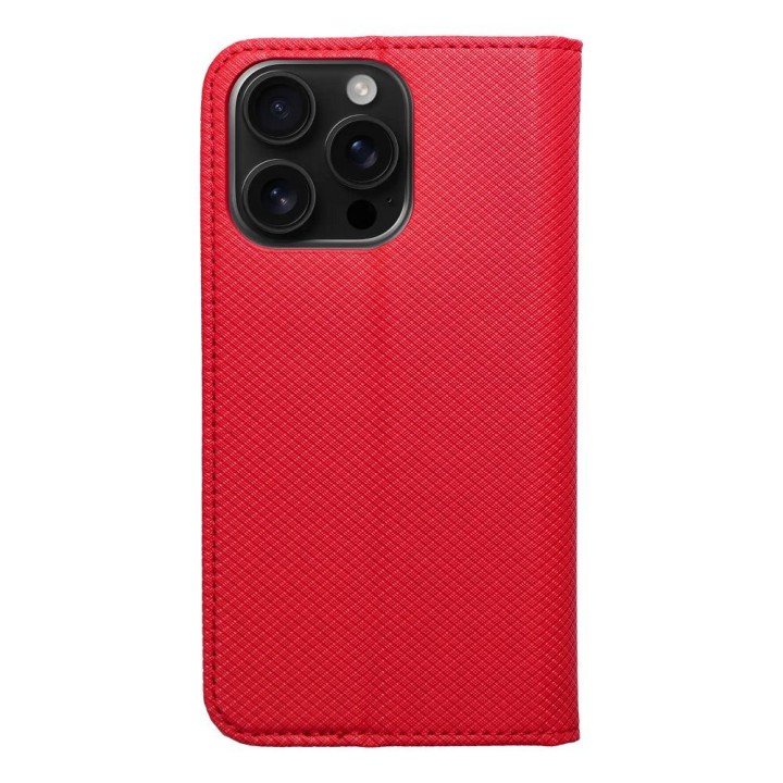 Чохол з клапаном для iPhone 16 PRO Smart Case Book червоний