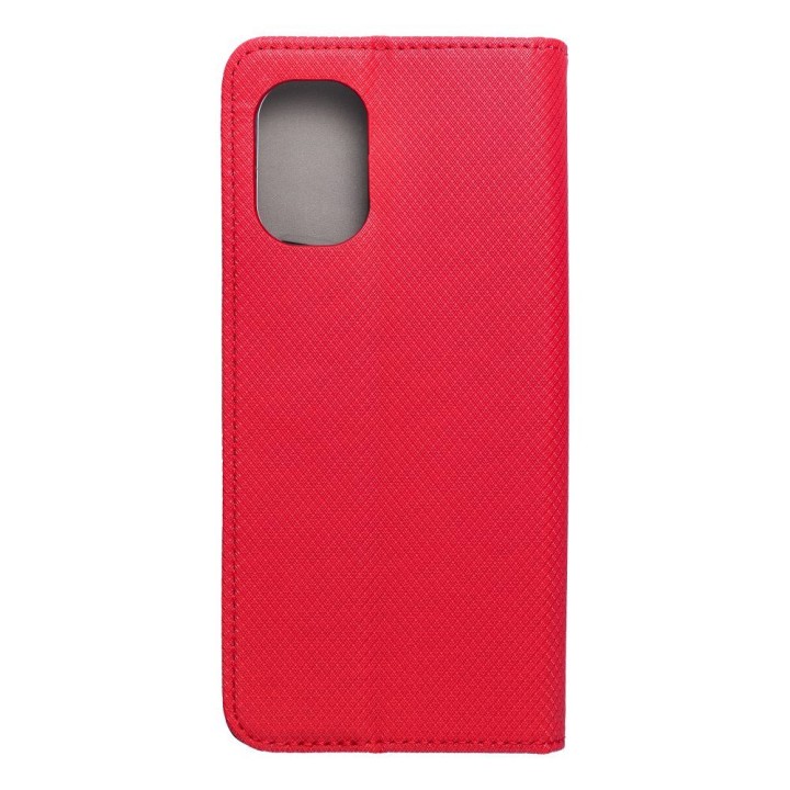 Flip case for Motorola G85 Smart Case Book red
