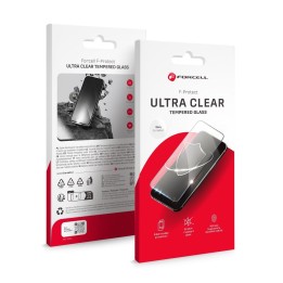 Закаленное стекло для iPhone 17 PRO MAX / 18 PRO MAX Forcell Ultra Clear Glass черное