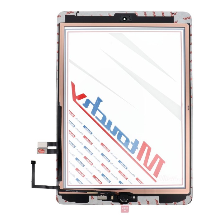 MUSTTBY touch screen + adhesive tape + Home for iPAD 6 (black)