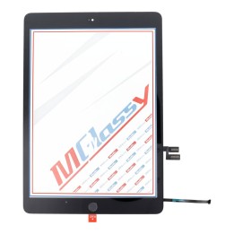 MUSTTBY touch screen + adhesive tape + Home for iPAD 8 (black)