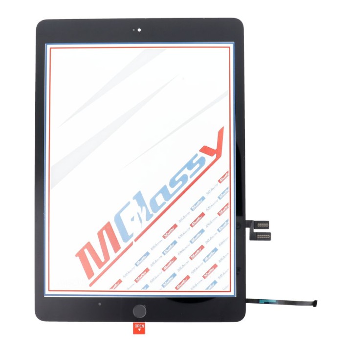 MUSTTBY сенсорний екран + клейка стрічка + Home для iPAD 8 (чорний)