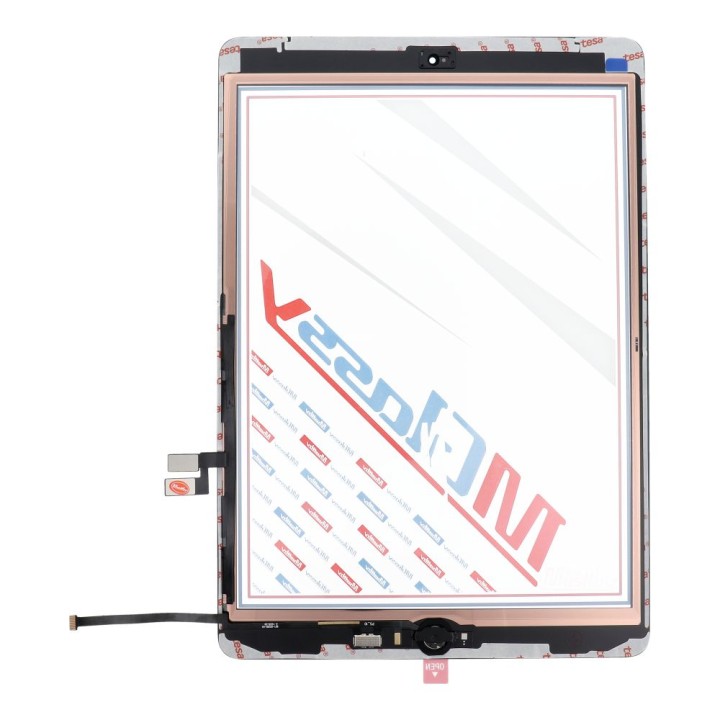 MUSTTBY touch screen + adhesive tape + Home for iPAD 8 (black)