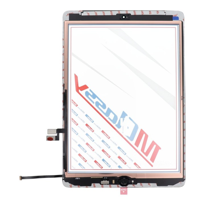 MUSTTBY touch screen + adhesive tape + Home for iPAD 7 (black)