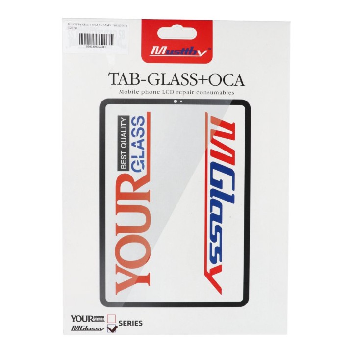 MUSTTBY glass + OCA for Samsung X700 T870 S8