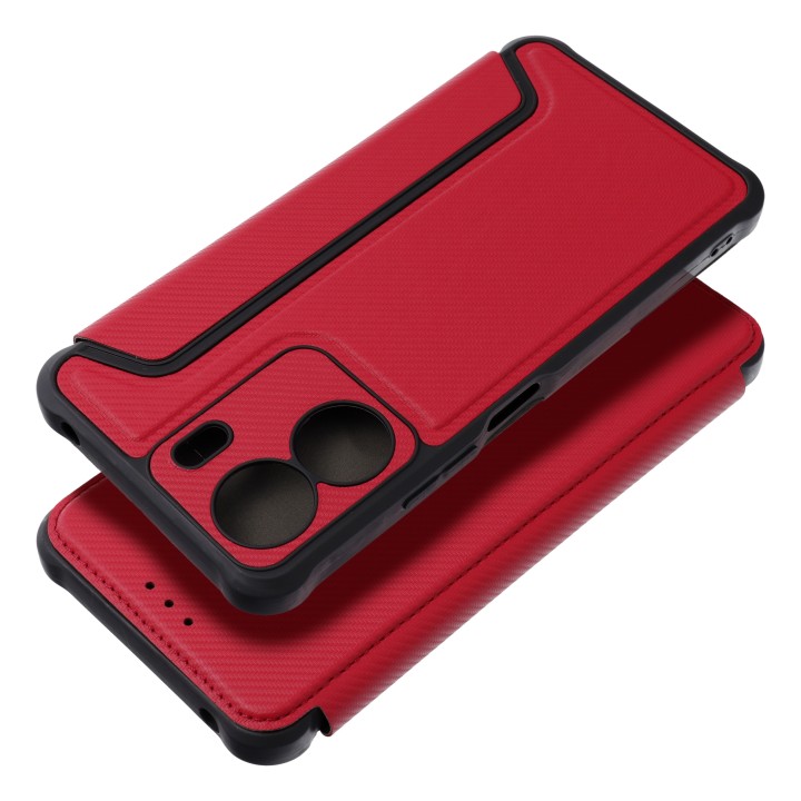Flip case for Xiaomi Redmi 13C Razor Book red