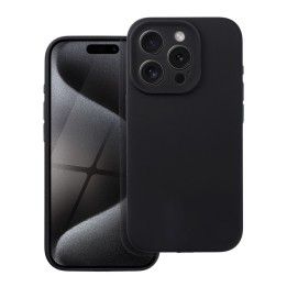 Чохол для iPhone 16 PRO MAX Silicone 2mm (camera protection) чорний