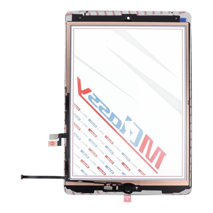 MUSTTBY touch screen + adhesive tape + Home for iPAD 9 (black)