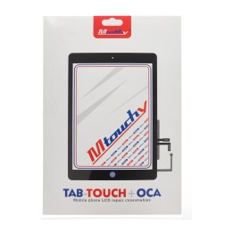 MUSTTBY Ekran dotykowy + taśma klejąca + Home do iPAD 8 (biały)
