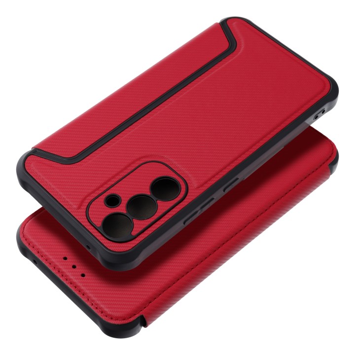 Flip case for Samsung A54 5G Razor Book red