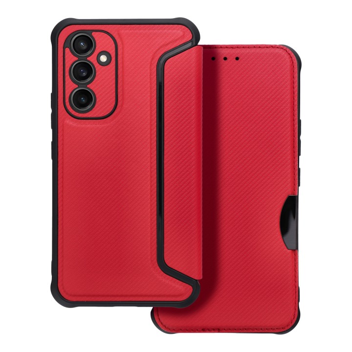 Flip case for Samsung A54 5G Razor Book red
