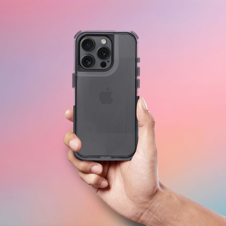 Чохол для iPhone 15 Matrix Clear чорний