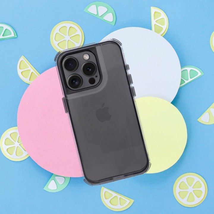 Чехол для iPhone 15 Matrix Clear черный