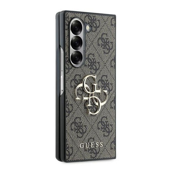 GUESS чохол для SAMSUNG Z Fold 6 GUHCZFD64GMGBR (PU 4G Leather Metal Logo) коричневий