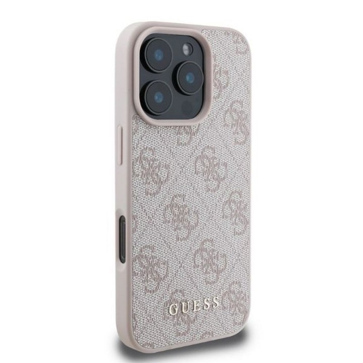 GUESS case for IPHONE 16 Pro Max GUHCP16XG4GFPI (PU 4G Classic) pink