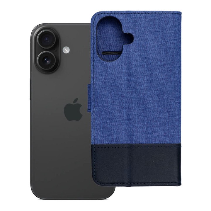 Flip case for iPhone 16 Gomma Book blue
