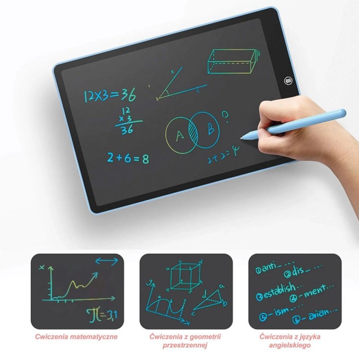 LCD drawing tablet for kids RC-K-338 black
