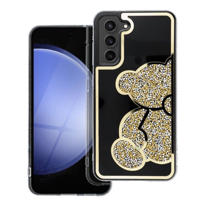 Case for Samsung A54 Teddy Bear gold