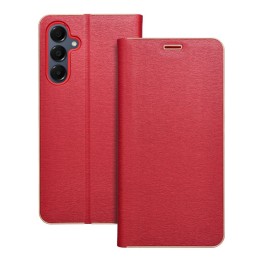 Flip case for Samsung A16 5G Luna Book Gold red
