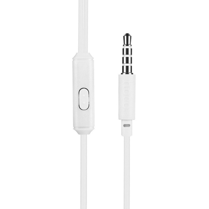 Проводные наушники-вкладыши Jack 3,5 mm Hoco M14 белые