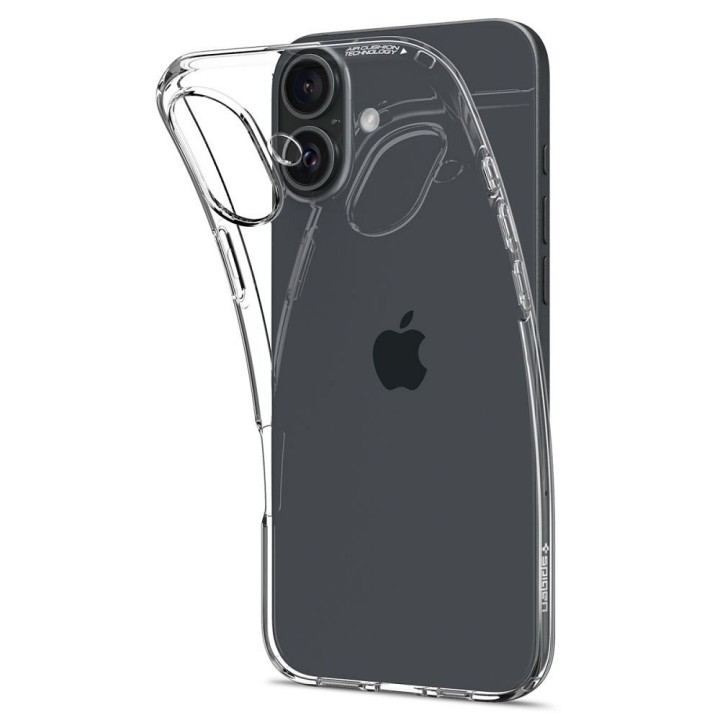 SPIGEN чехол LIQUID CRYSTAL для IPHONE 16 Plus crystal clear