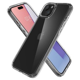 SPIGEN case ULTRA HYBRID for IPHONE 16 crystal clear