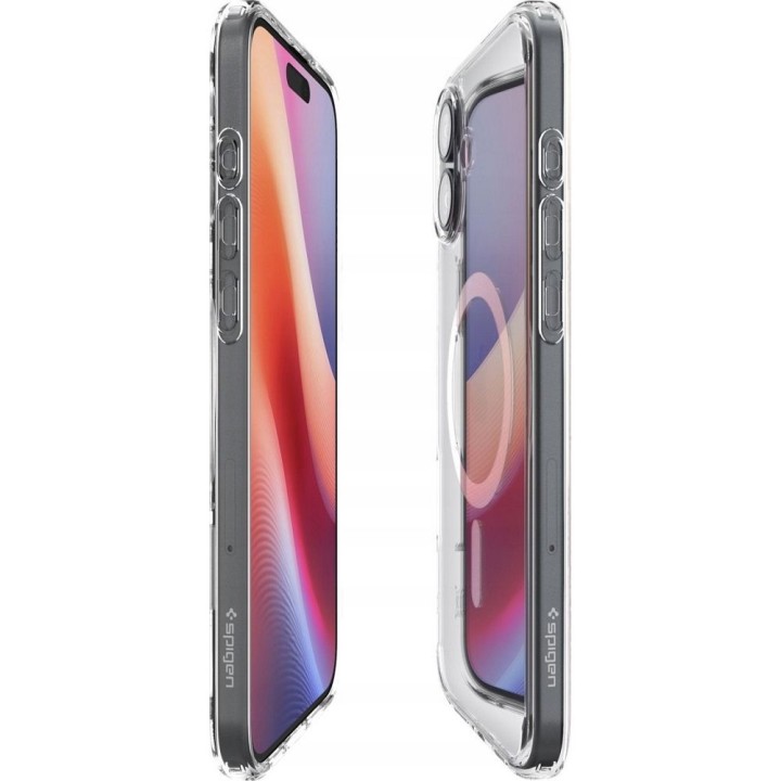 SPIGEN чехол ULTRA HYBRID MAG совместимый с MagSafe для IPHONE 16 белый