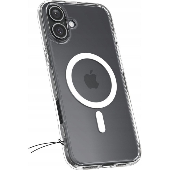 SPIGEN case ULTRA HYBRID MAG compatible with MagSafe for IPHONE 16 white