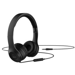 Headphones wired on-ear Jack 3,5 mm Hoco W21 black