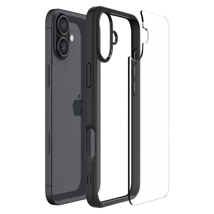 SPIGEN чехол ULTRA HYBRID для IPHONE 16 matte black
