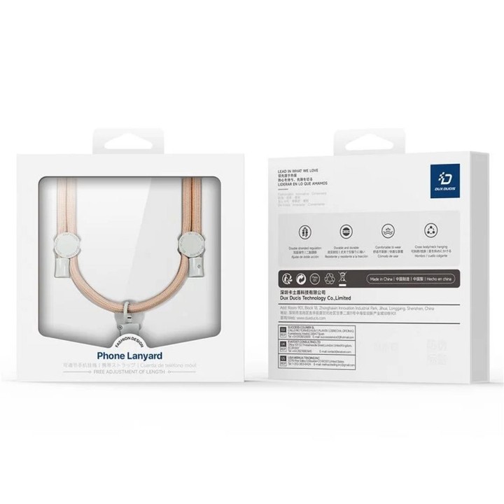DUX DUCIS Plaz - phone lanyard amber