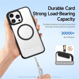 DUX DUCIS Plaz - phone lanyard grey