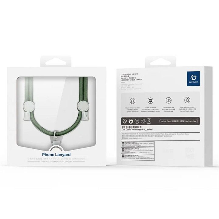 DUX DUCIS Plaz - phone lanyard green