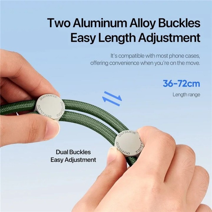 DUX DUCIS Plaz - phone lanyard green