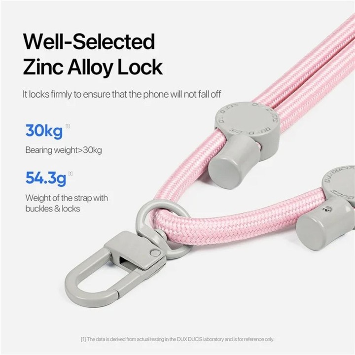 DUX DUCIS Plaz - phone lanyard light pink