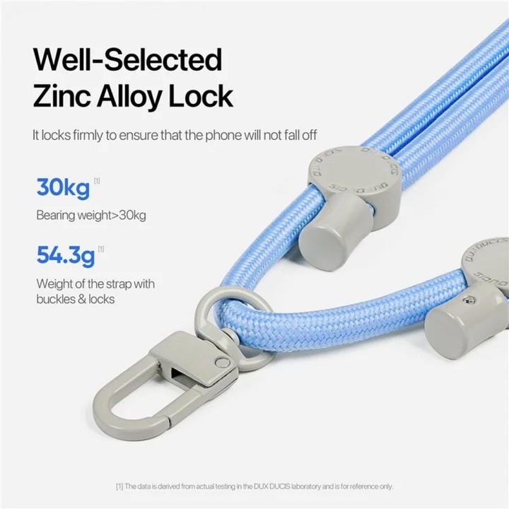 DUX DUCIS Plaz - phone lanyard light blue