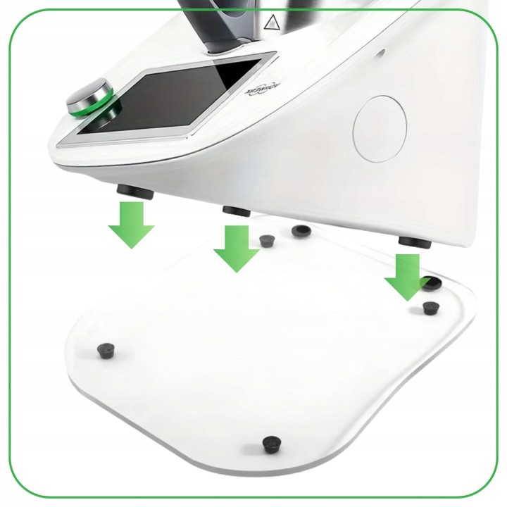 Bamboo sliding board for Thermomix TM6 and TM5