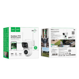 External camera 2MP Full HD Wi-Fi Hoco D9 white