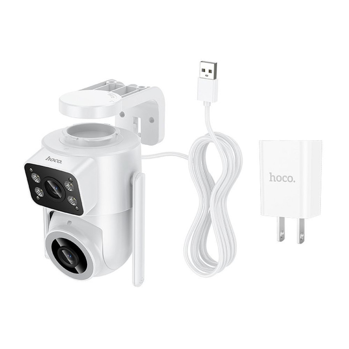 Внешняя камера 2MP Full HD Wi-Fi Hoco D9 белая