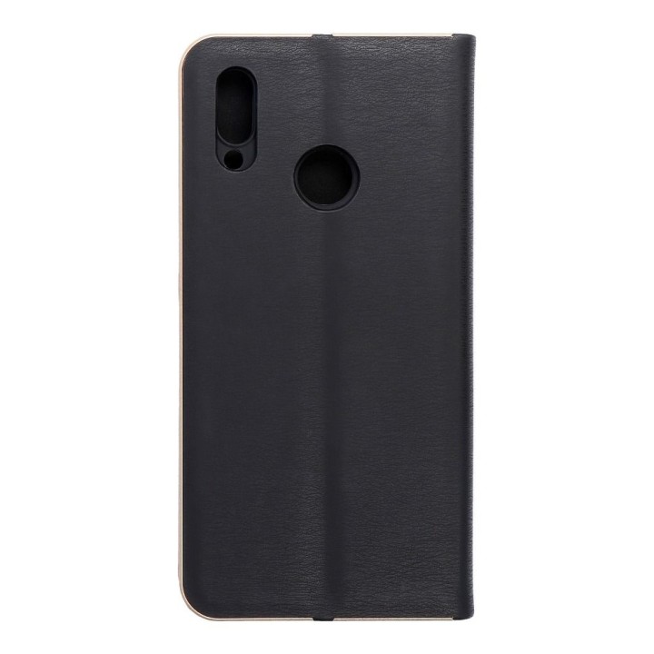Flip case for Huawei P SMART 2019 Luna Book Gold black