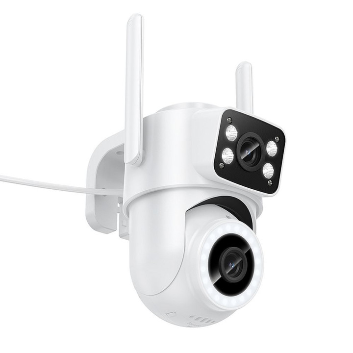 Kamera zewnętrzna 2MP Full HD Wi-Fi Hoco D9 biała