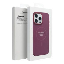 Etui na iPhone 18 Pro / 17 Pro Frame Mag Cover zgodne z MagSafe dark cherry