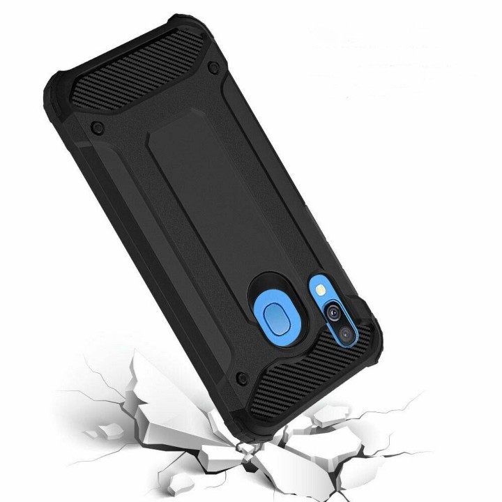 Etui na Samsung A40 Armor czarne
