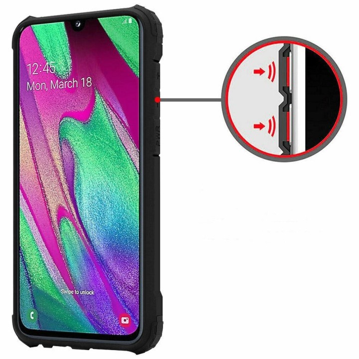 Чехол для Samsung A40 Armor черный