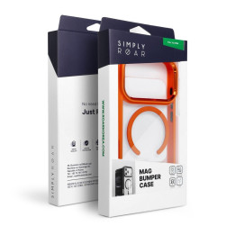 ROAR чохол MAG BUMPER сумісний з MagSafe для IPHONE 18 Pro Max / 17 Pro Max помаранчевий