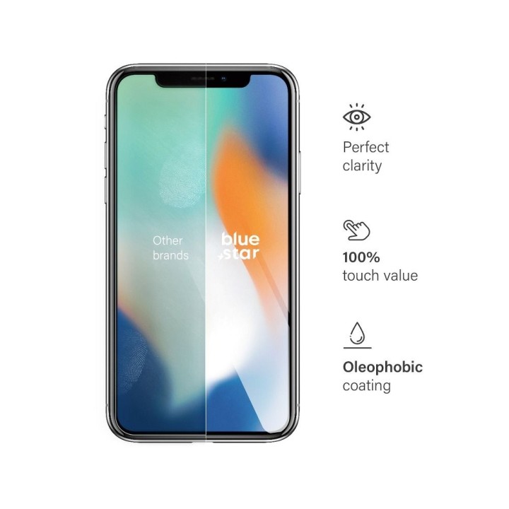 Szkło hartowane do iPhone X / XS / 11 PRO Blue Star