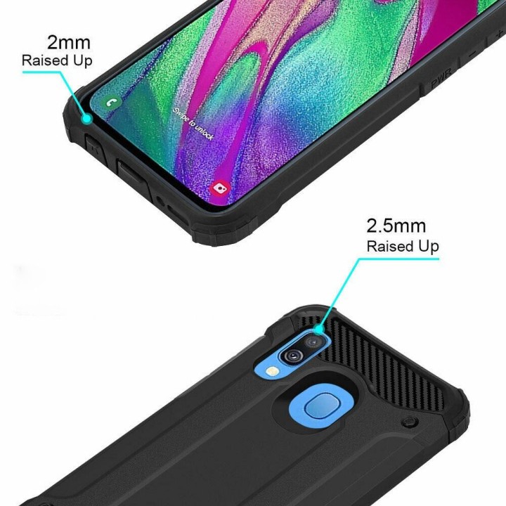 Чохол для Samsung A40 Armor чорний