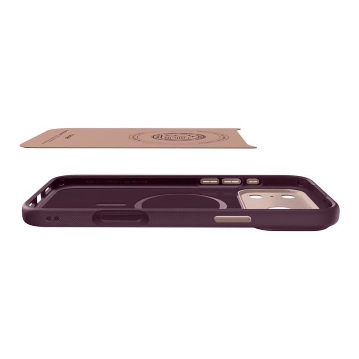 SPIGEN futerał NANO POP MAG kompatybilny z MagSafe do IPHONE 18 Pro /17 Pro burgundy beam