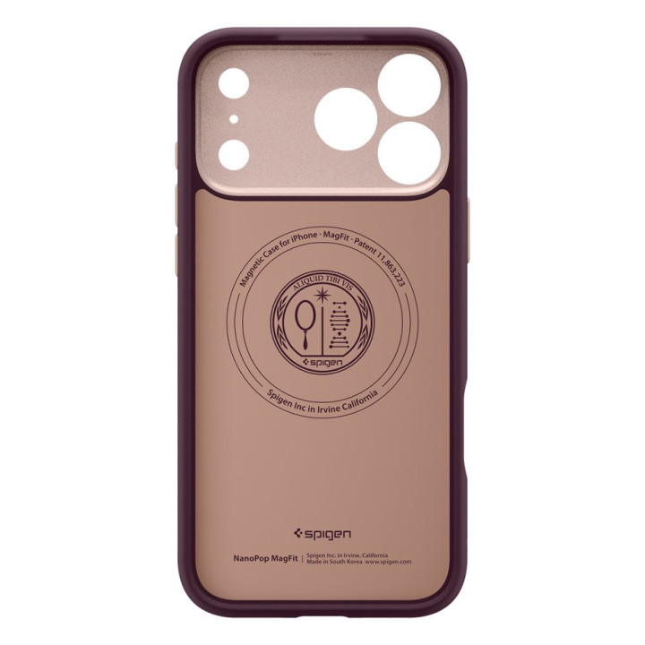 SPIGEN чохол NANO POP MAG сумісний з MagSafe для IPHONE 18 Pro /17 Pro burgundy beam